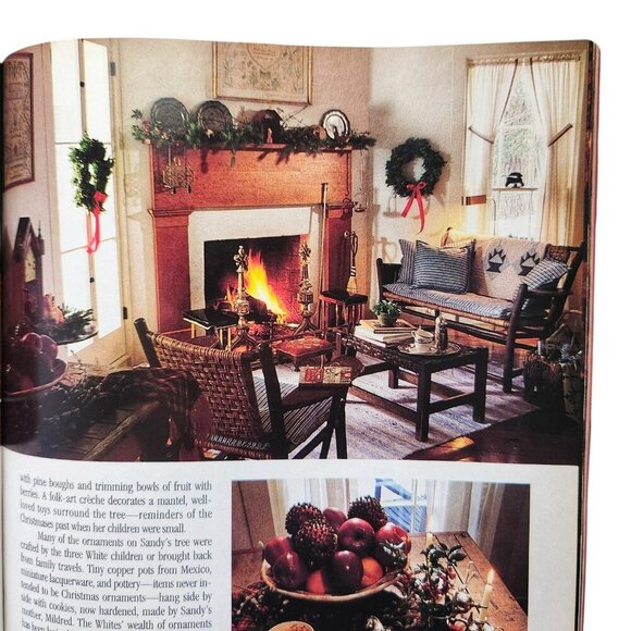 Vintage Victoria Magazine (Dec 1990) | Christmas Issue | Fair Condition - Picture 5 of 13